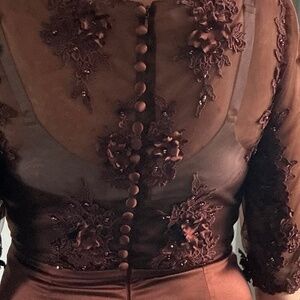 MISSACC size 12 copper brown dress